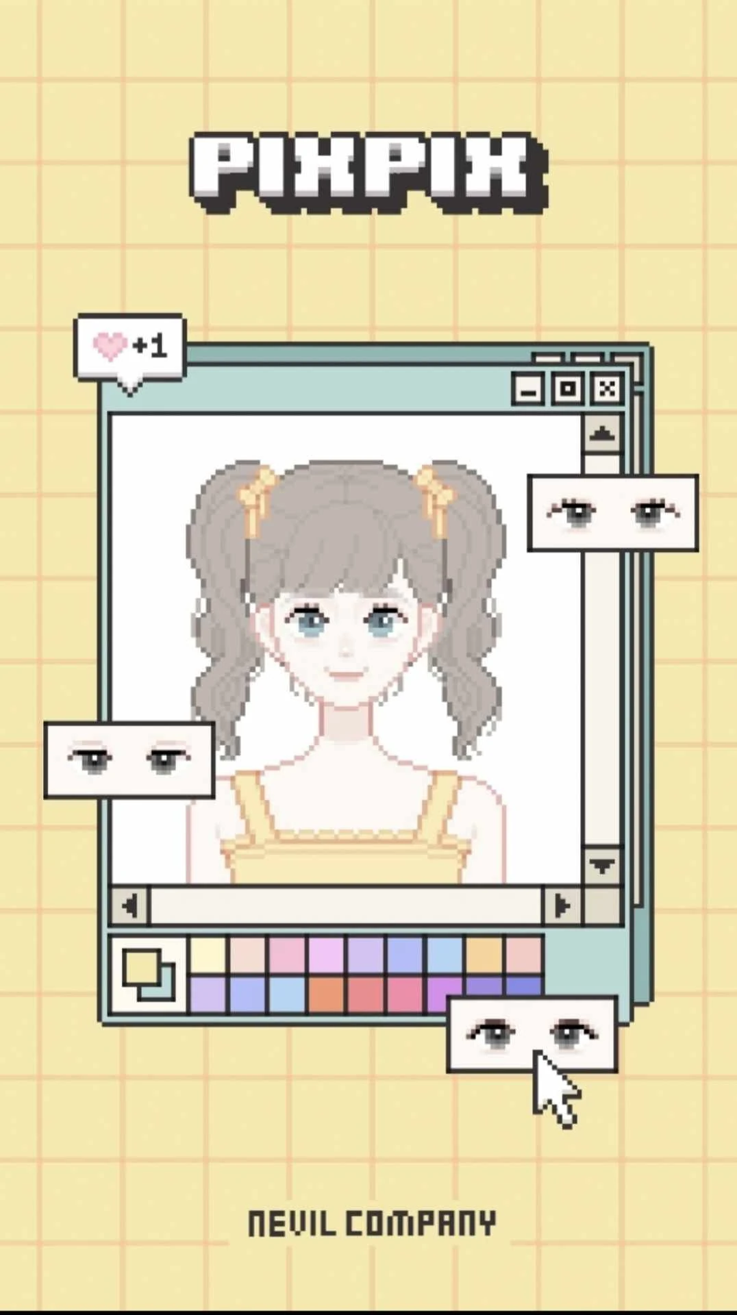 【安卓手机游戏】制作我的像素头像 v1.0.2(免付费解锁所有物品)