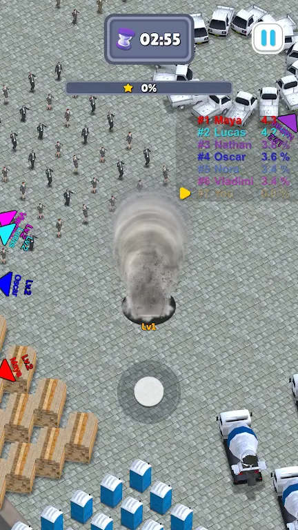 【安卓手机游戏】龙卷风比赛