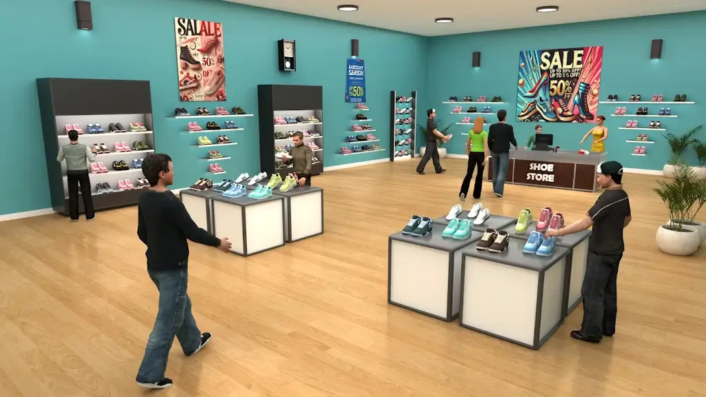 【安卓手机游戏】 商场快餐模拟器3D