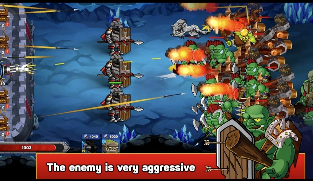 【安卓手机游戏】城堡防御:怪物防御者(中文辅助菜单)