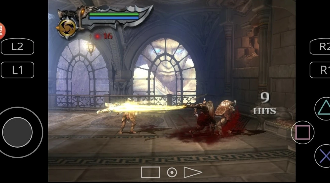 【安卓手机游戏】战神2汉化(PS2游戏)